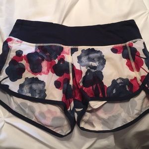 Lululemon speed shorts